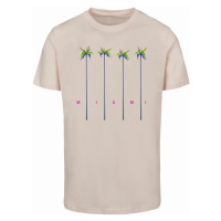 Mister Tee / Miami Palms Tee pink marshmallow