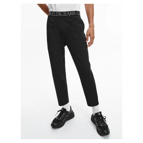 Calvin Klein pánské černé teplákové kalhoty