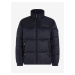 Tmavě modrá pánská zimní prošívaná bunda Tommy Hilfiger New York Monogram Puffer Jacket