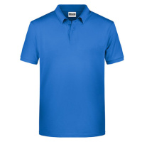 James&Nicholson Pánská polokošile JN8010 Cobalt