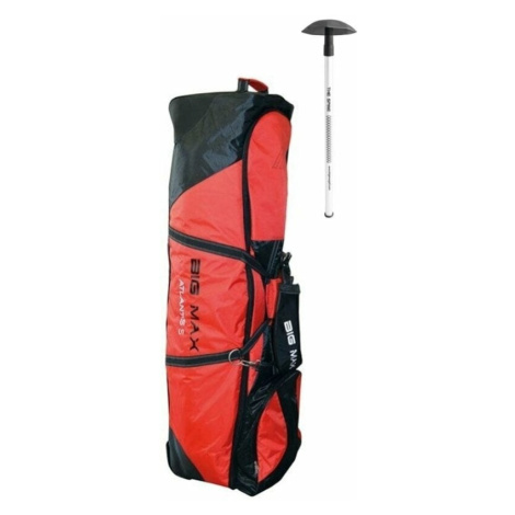 Big Max Atlantis Small Travelcover Red/Black + The Spine SET