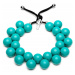 Ballsmania Originální náhrdelník C206 16-5127 Azzurro Ceramica