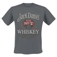 Jack Daniel's Tričko Vintage Distress Tričko šedá