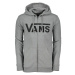 MIKINA VANS CLASSIC ZIP HOODIE II - šedá