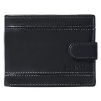 SEGALI Pánská kožená peněženka 261285 černá