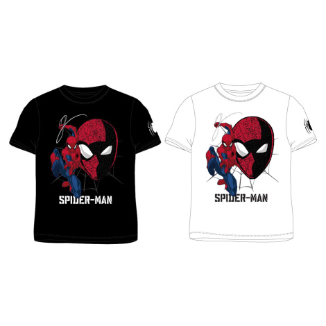 Spider Man - licence Chlapecké tričko - Spider-Man 52021449, černá Barva: Černá