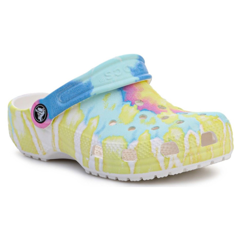 Crocs Classic Tie Dye Graphic Kids Clog 206995-94S ruznobarevne