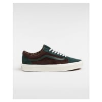 VANS Old Skool Pig Suede Shoes Unisex Green, Size