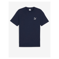 Tmavě modré pánské tričko Puma Classics Small Logo Tee