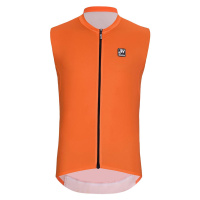 HOLOKOLO Cyklistický dres bez rukávů - AIRFLOW - oranžová