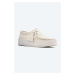 Semišové mokasíny Clarks Wallabee Cup White béžová barva, 26158152-CREME