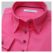 Dámská košile růžová s hladkým vzorem 12498