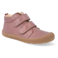 Barefoot dětské kotníkové boty Koel - Don růžové