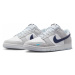 Nike Dunk Low White Grey Navy Aqua Mini Swoosh