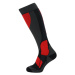 BLIZZARD-Compress 120 ski socks, black/grey/red Černá