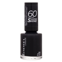 RIMMEL LONDON  60 Seconds Lak na nehty Super Shine 900 Rita´s Black 8 ml