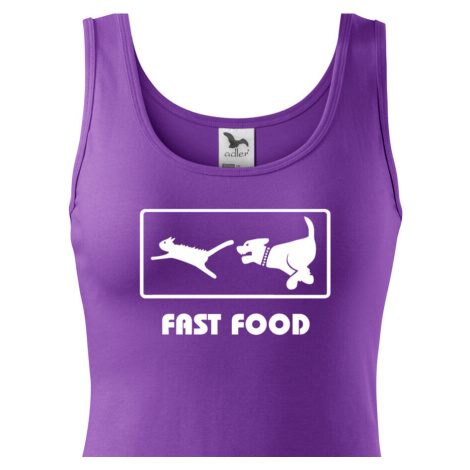 Dámské tričko - Fast Food BezvaTriko