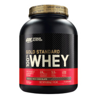 Optimum Nutrition 100% Whey Gold Standard, lahodná jahoda 2270 g