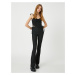 Koton Spanish Leg Leggings Trousers with Tie Detail on the Sides.