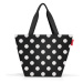 Nákupní taška přes rameno Reisenthel Shopper M Dots white