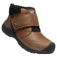 Keen Kootenay Iv Mid Wp Youth Dětská zimní obuv 10026120KEN toasted coconut/vapor