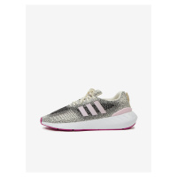 Bílo-šedé dámské boty adidas Originals Swift Run 22