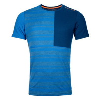 Ortovox tričko 185 Rock'N'Wool Short Sleeve just blue