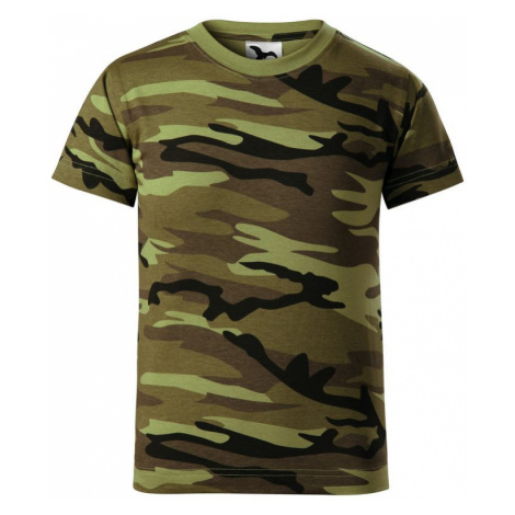 MALFINI Dětské maskáčové tričko Camouflage