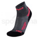 Ponožky UYN Run Superleggera Socks W - šedá/růžová /42