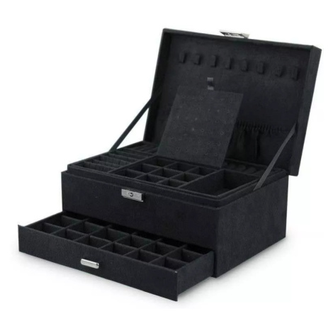 Kufřík na šperky šperkovnice Vanes Černá