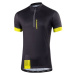 Klimatex ROWLI Pánský cyklistický dres, černá, velikost