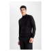 DEFACTO Slim Fit Valentine's Day Turtleneck Sweater