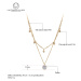 Victoria Filippi Stainless Steel Ocelový náhrdelník Kaye Gold - chirurgická ocel NHN20216/111 Zl