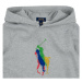 Polo Ralph Lauren PO HOOD-KNIT SHIRTS-SWEATSHIRT Šedá