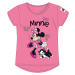 Dětské bavlněné tričko Minnie Mouse Disney - růžové