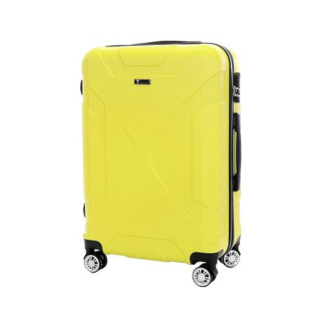 T-class® Cestovní kufr VT21121, žlutá, L
