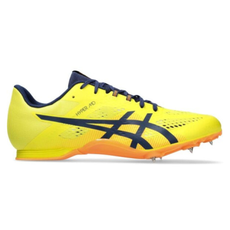 ASICS HYPER MD 8 Unisex tretry, žlutá, velikost 42