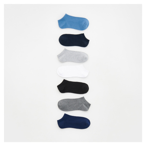 Reserved - 7 balení ponožek - Modrá