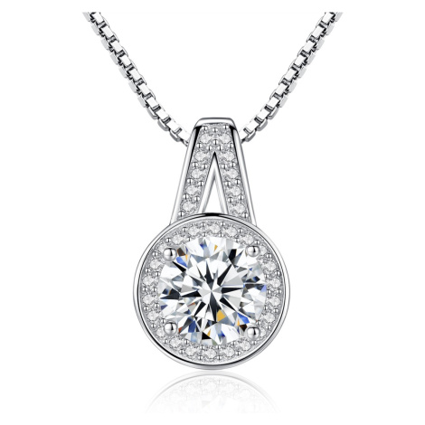 Linda's Jewelry Stříbrný náhrdelník Zář Lásky Ag 925/1000 INH157