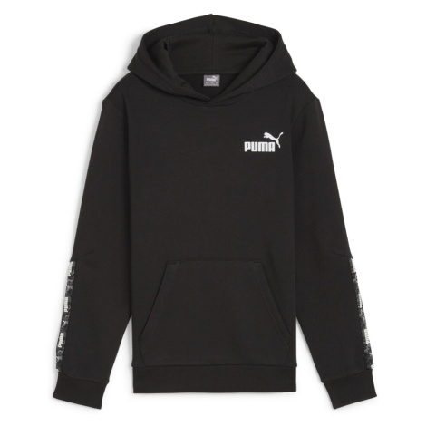 Puma ESS TAPE CAMO HOODIE TR B Černá