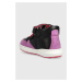 Dětské kožené sneakers boty Primigi fialová barva