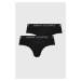 Spodní prádlo Armani Exchange 2-pack pánské, černá barva