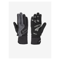 Šedo-černé unisex zimní sportovní rukavice Kilpi NEVIL-U