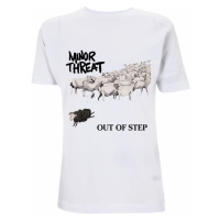 Minor Threat tričko, Out Of Step White, pánské