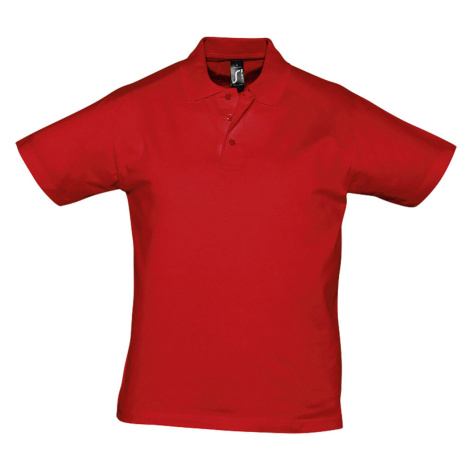 SOĽS Prescott Men Pánská polokošile SL11377 Red SOL'S