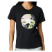 Converse Floral Print Patch T-shirt