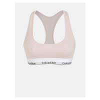 Světle růžová podprsenka Calvin Klein Underwear - Dámské