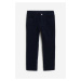 H & M - Manšestrové kalhoty Slim Fit - modrá