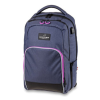 Školní batoh WALKER, College, Blue Ivy/Pink