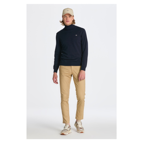 KALHOTY GANT SLIM TP CHINOS DARK KHAKI